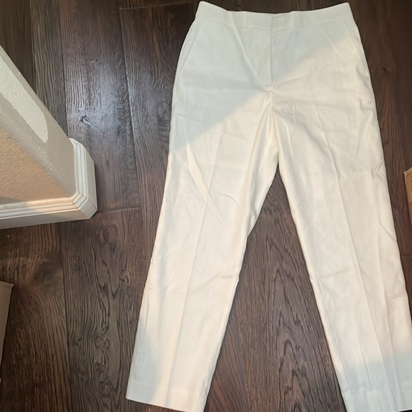Ann Taylor Formal White Pants for Women - Picture 2 of 6